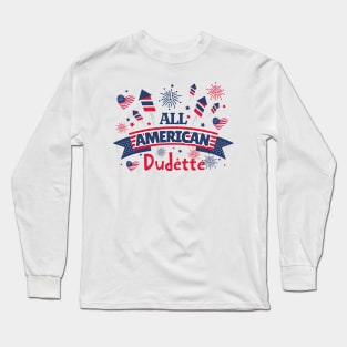 All American Dudette Long Sleeve T-Shirt